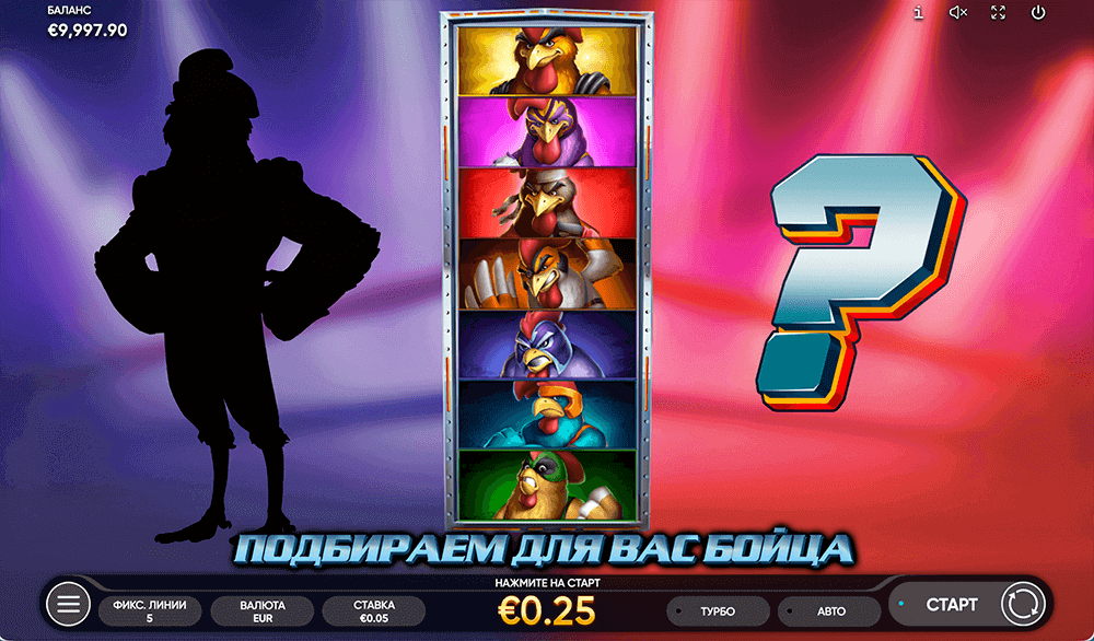 Бонусная игра в Rooster Fury Бонусная игра в Rooster Fury